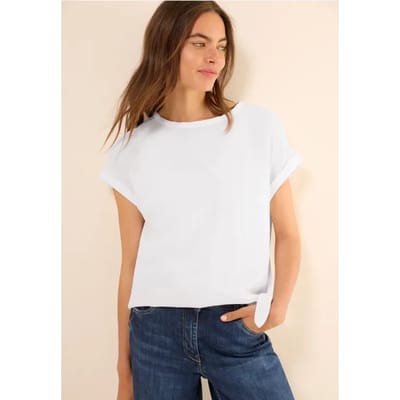 Linnen blouse met knopen