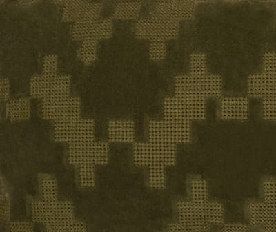 Twisted Brooklyn kussen groen 30x50cm