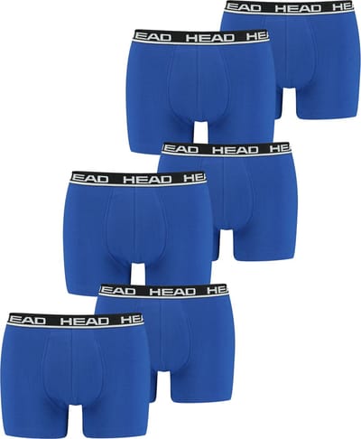 HEAD Heren Boxershorts HEAD BASIC BOXER 6er Pack Veelkleurig M