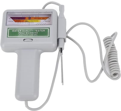 Dailygoods- pH-tester Draagbaar - Chloormeter - Waterkwaliteit Tester - Zwembad/Spa - Testen pH- en chloorniveau - Gebruiksvriendelijk - Waterkwaliteitstest