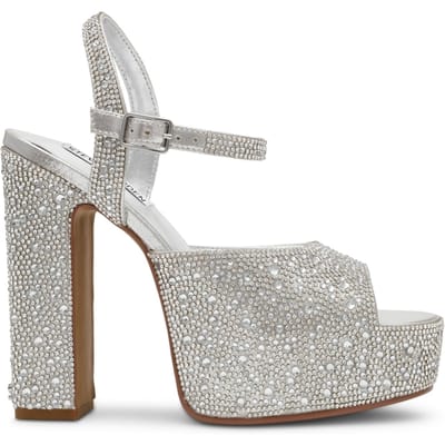 Steve Madden Tandem-r Sandals Rhinestones Taglia: 37 | Infradito Outlet | Donna | Marrone
