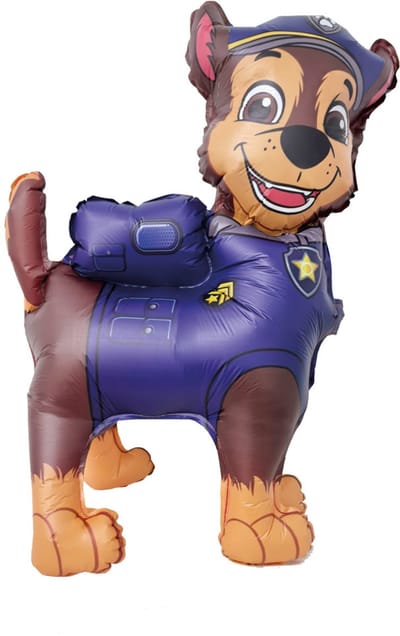 Paw Patrol Reddingshelden Achtervolgen 3D folieballon 60 cm