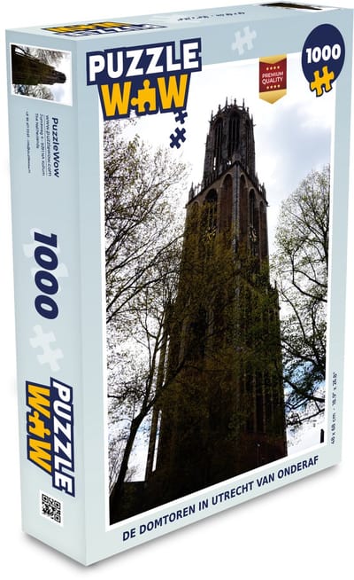 Puzzel Boom - Domtoren - Utrecht - Legpuzzel - Puzzel 1000 stukjes volwassenen