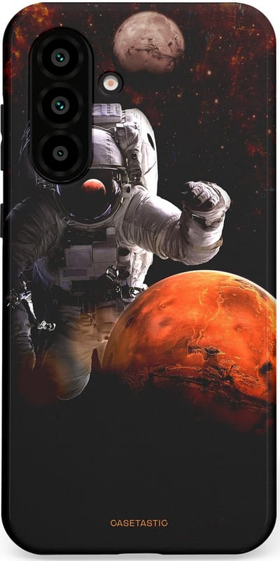 Casetastic Hoesje Geschikt voor Samsung A56 / A36 - Stijlvolle Beschermende Duo-layer Case - Stellar avontuur