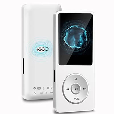 Draagbare Bluetooth MP3-speler 32 GB met FM-radio, voice-recorder en video-ondersteuning