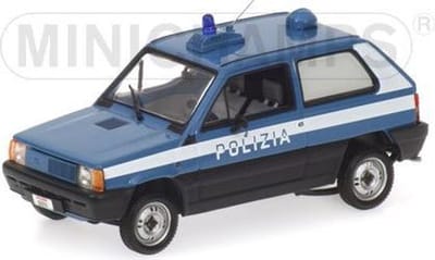 Fiat Panda Polizia 1980 - 1:43 - Minichamps