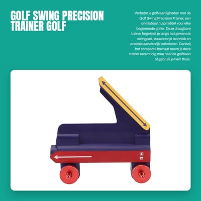 Dailygoods- Golf Trainer Draagbaar - Vaardigheidsontwikkeling - Compact - Lichtgewicht - Trainingshulpmiddel - Opbergtas - Golfswingtrainer