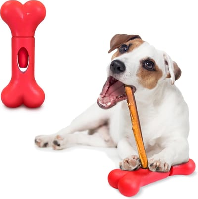 Honden Kauwhouder - Veilige Snackhouder - Voorkomt Stikken - Voedselveilig Nylon - Voor Kleine Honden