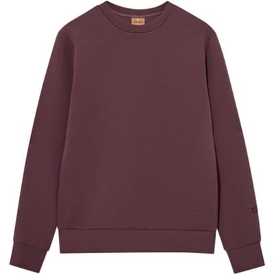 Mos Mosh 510100 283 mosmosh mmgabel crew neck sweat huckleberry