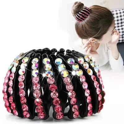 Nest Paard Staart Hoofd Clip Map Haarspeld Lief Meisje Balhoofd Haaraccessoires Clip Zoet Haar Klauw