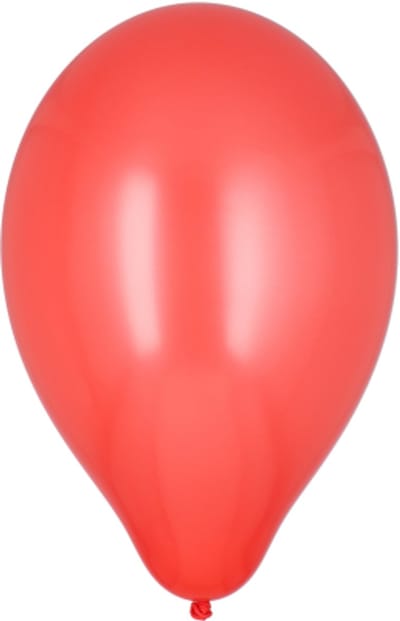 12x 10 Ballonnen Ø 25 cm rood