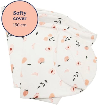 Doomoo Voedingskussen Hoes - Softy Cover Peaches