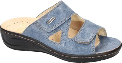 Fidelio Hallux -Dames - blauw licht - slippers & muiltjes - maat 37