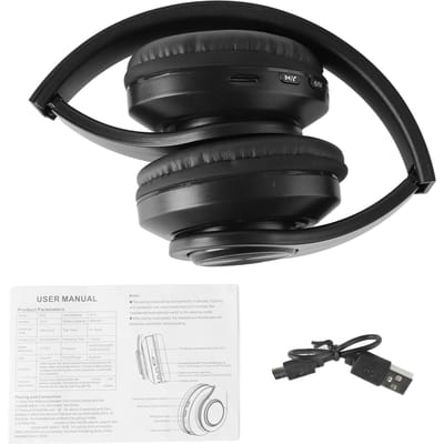 Draadloze Bluetooth-headset Stereogeluid Ruisonderdrukking Draagbare opvouwbare Bluetooth-hoofdtelefoon voor