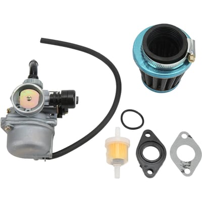 ATV-carburateur met luchtfiltervervanging voor TaoTao 49CC 50CC 70CC 90CC 100CC 125CC Go Kart Quad black