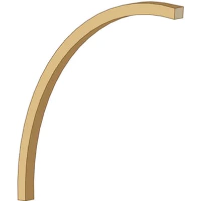 Solid Paal Vierkant Gebogen Voor Carport 242 Cm