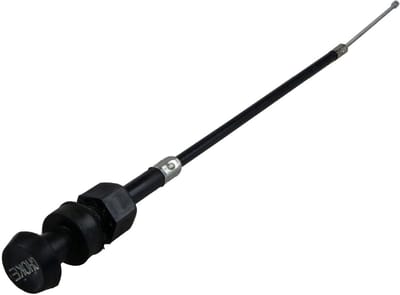 Universele Tochtkabel - Choke Kabel - Motor Starten - Hittebestendig Vinyl - 30 cm Lengte - Zwart