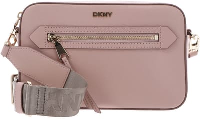 DKNY Leren schoudertas Bryant Camera Bag Pale Blsh oud roze