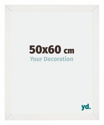 Your Decoration - Fotolijst 50x60 cm - MDF - Wit Geveegd - Mura