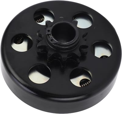 20mm 10T Kartering Koppeling, Vervangende Centrifugale Koppeling voor Go-Kart en Mini Bike met 420 Ketting en Plat As voor 168F/170F Motor