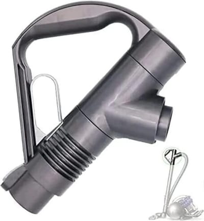 Stofzuiger Handgreep - Vervangend Onderdeel - Huishouden Schoonmaken - Ergonomische Grip - 35 cm Lengte - Grijs