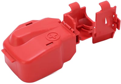 aladdien - Accu Terminal Cover - Positieve Deksel - Geschikt voor Honda en Acura - Rode kleur - Bescherming tegen corrosie - Duurzaam materiaal