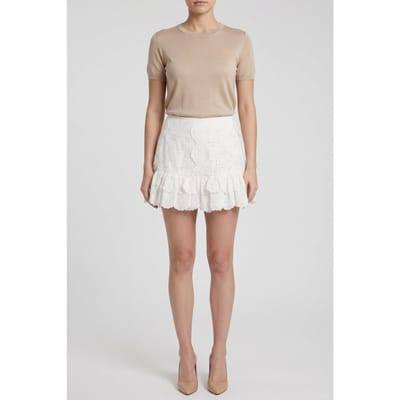 & Other Stories Dora Skirt White Größe: 34 | Miniröcke Outlet | Damen | Weiß