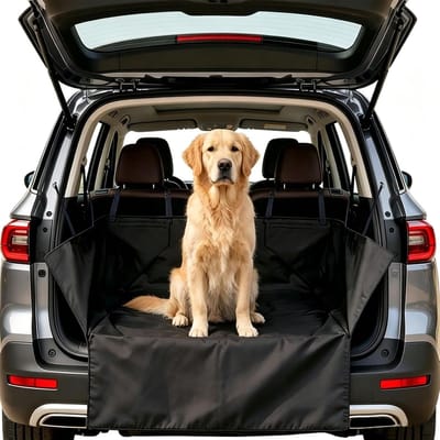 Honden Achterbakbeschermhoes - Auto Beschermmat - Reizen met huisdier - Waterdicht en antislip - Universele pasvorm - Zwart