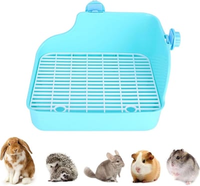 Huisdier Toilet voor Kleine Dieren - Cavia, Konijn, Kattenbak Toilet