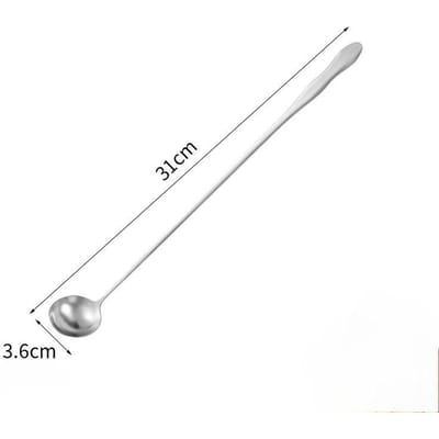 Cuillère à long manche white