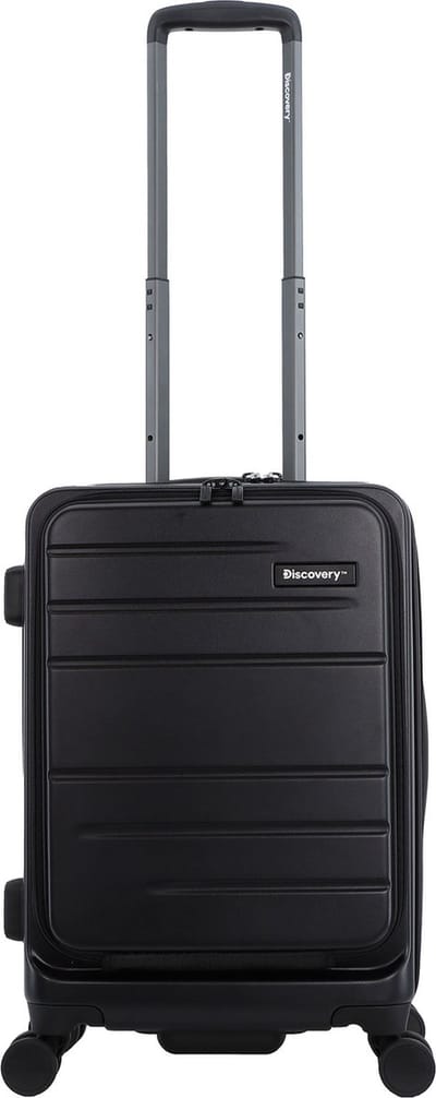 Discovery - Patrol | Harde Handbagage Koffer / Trolley / Reiskoffer - (55cm) Small - Antraciet - Antraciet / Small