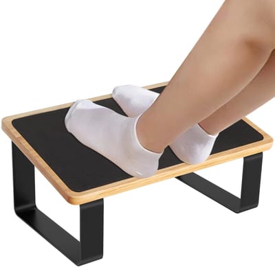 Unyqoos® Ergonomische Voetensteun voor Onder Bureau met Antislip en Ontwerp