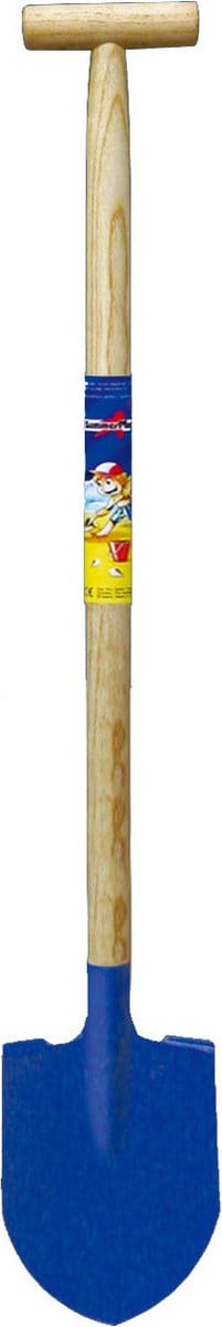 Summerplay Speelgoed schep - voor kinderen - punt - metaal - blauw - 80 cm