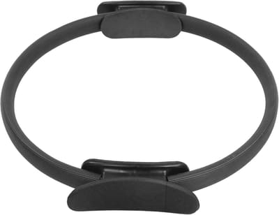 Yoga Oefencirkel - Fitness Ring - Spierversteviging Balans - Sterk Glasvezel - 37 cm Diameter - Zwart