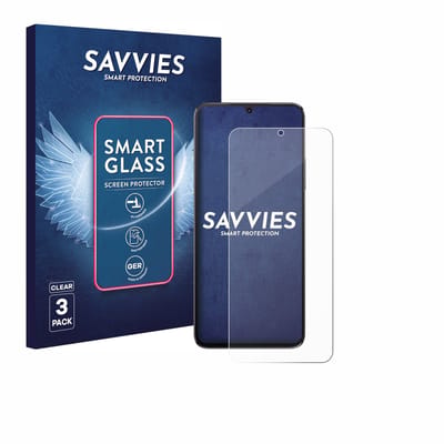 3 Stuks Savvies Screenprotector - geschikt voor Cubot A40 - beschermfolie glas transparant