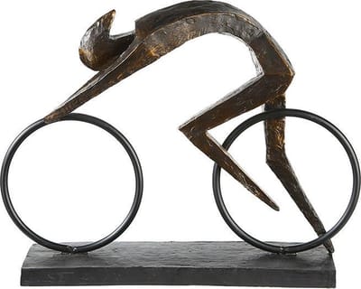 Sculptuur racer - afbeelding van een flandrien / flandrienne
