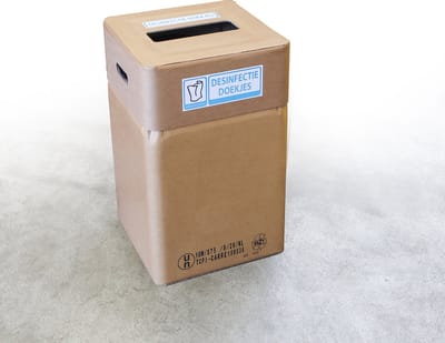 Hygiënebox voor desinfectie doekjes