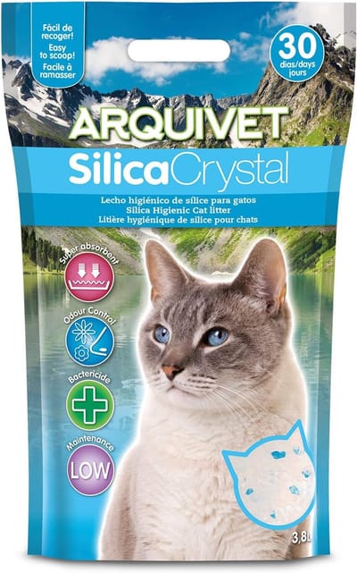 Kattenbakvulling Kiezelzand - Kiezels - Hygiënisch Kattenbak - Hoog Absorptievermogen - 38 Liter - Neutraal