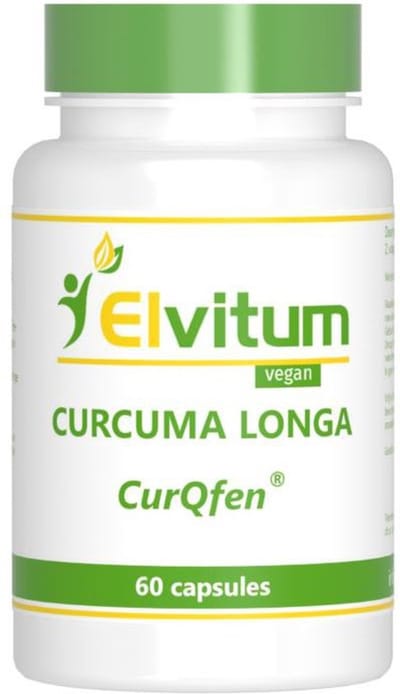 Elvitum Curcuma longa curqfen 60 Capsules