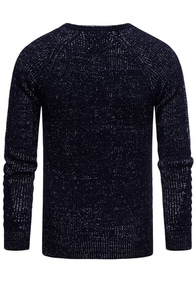 Chunky Slim Fit V-Hals Trui