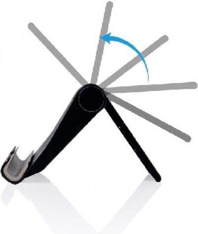 Telefoonhouder Benson - 4 x telefoonhouder - Opvouwbaar - Anti slip - Verstelbaar
