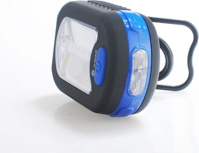 Inspectielamp op batterijen (incl) - magneet & draaibare haak & standaard - IPX4