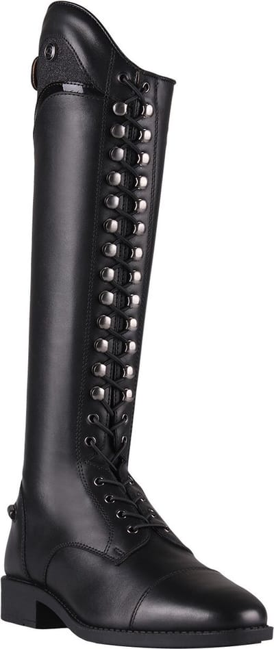 Qhp Rijlaars Hailey junior Black - 35 | Paardrijlaarzen