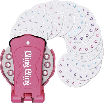 Blinger - Glitter Blinger - Hair gems - Haar Glitters - Blingers - Blingerkit - Blingerset - Haar Diamanten - Blinger Haar - Haar Steentjes - Haar Juwelen - Bling Hair -PLUS extra -glittersteentjes