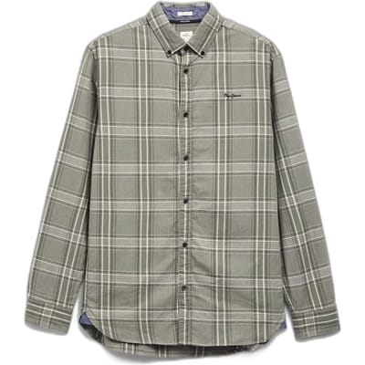 Pepe Jeans Lee Overhemd Met Lange Mouwen Groen M Man