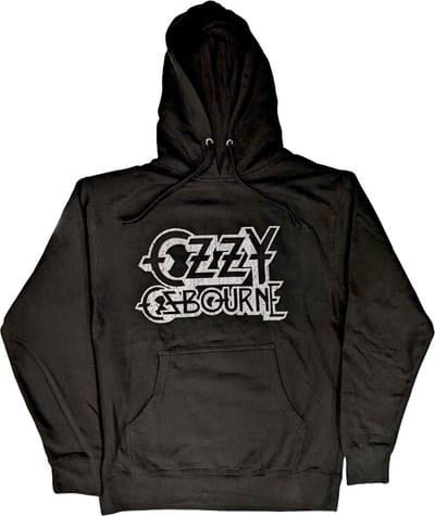 Ozzy Osbourne - Vintage Logo Hoodie/trui - S - Zwart