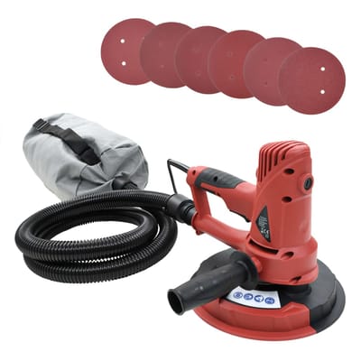 vidaXL - Wand- - en - plafondschuurmachine - met - afzuigfunctie - 710 - W