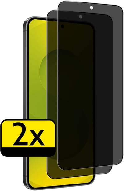 Screenprotector - Geschikt voor Samsung Galaxy S25 Edge - 2 Stuks - Privacy Filter - Beschermglas - Gehard Glas - Tempered Glass - Screen Protector