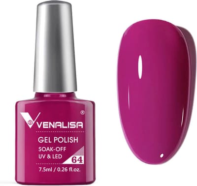 Venalisa UV Gellak Magenta - 7.5 ml - Magenta Gellak - Gellak Paars - Gellak Roze - Paarse Gellak - Roze Gellak - Gellak Kleuren - Venalisa Gellak - Gellak Nagellak