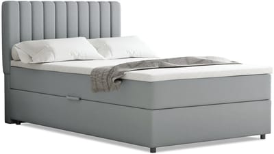Boxspring Everest 120 x 200 cm tweepersoons met hoogwaardige Bonell-matras en topper